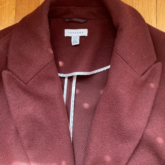 Topshop Fall Coat - Picture 2 of 3